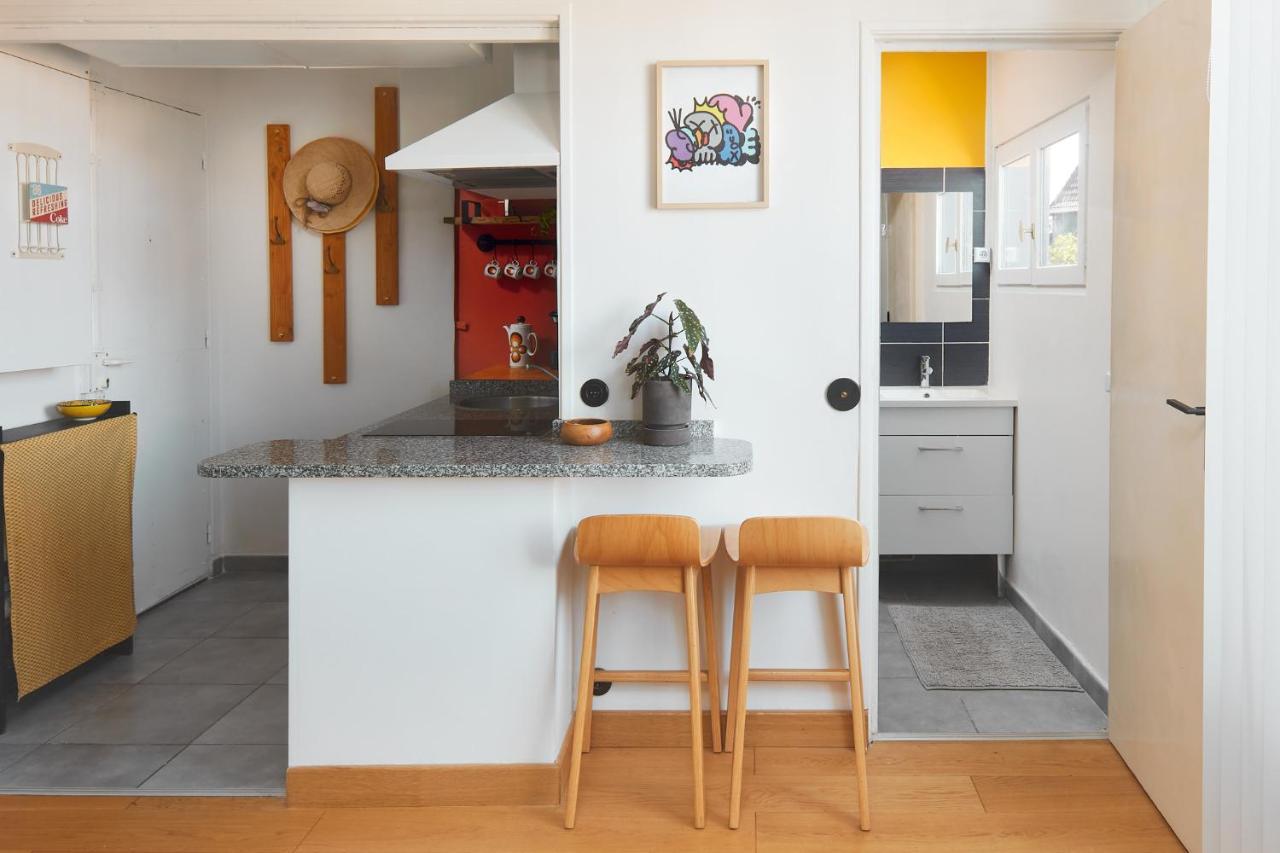 Studio Loft Design 70'S Appartement Clichy Buitenkant foto